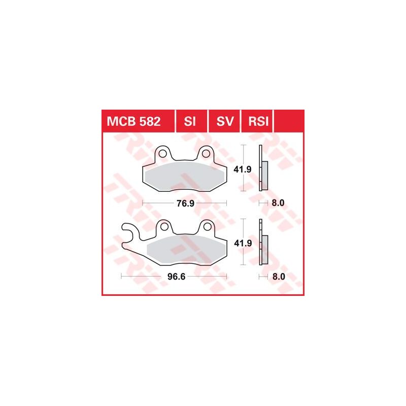 Plaquettes de frein en métal fritté polyvalentes