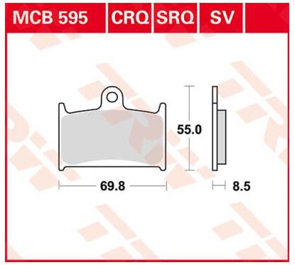 Plaquettes de frein en métal fritté polyvalentes