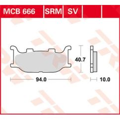 Plaquettes de frein en métal fritté polyvalentes