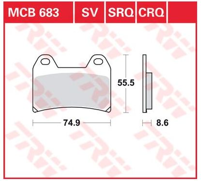 Plaquettes de frein en métal fritté polyvalentes