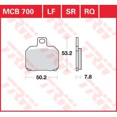 Plaquettes de frein en métal fritté polyvalentes