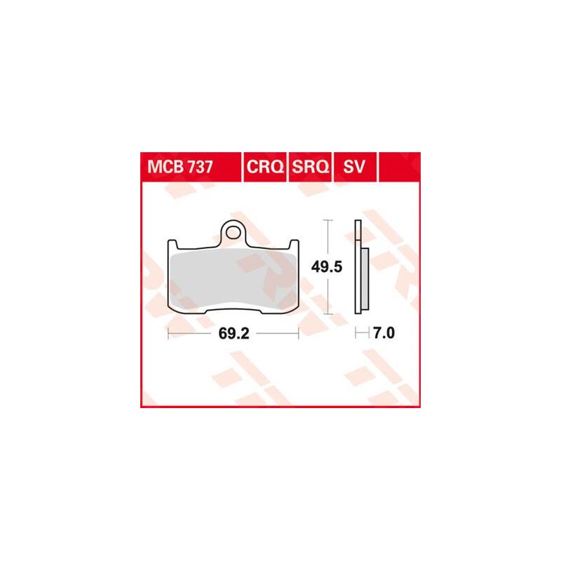 Plaquettes de frein en métal fritté polyvalentes