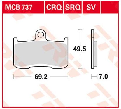 Plaquettes de frein en métal fritté polyvalentes