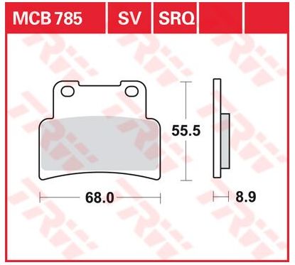 Plaquettes de frein en métal fritté polyvalentes