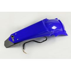 Garde-boue arrière & support de plaque avec feu UFO bleu Reflex Yamaha WR450F/250F