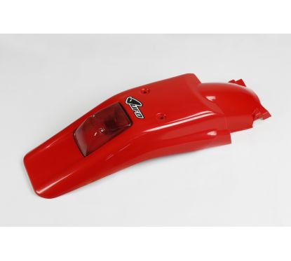 Garde-boue arrière + feu UFO rouge Honda XR250R/400R