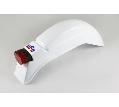 Garde-boue arrière + feu UFO blanc