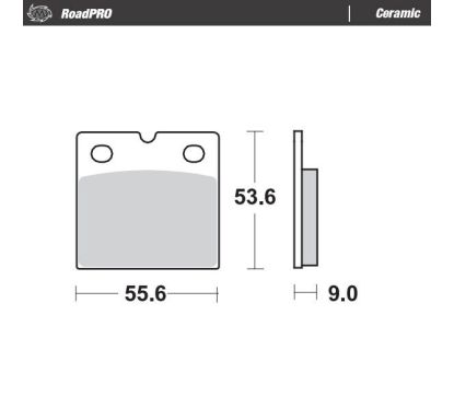 Plaquettes de frein en céramique