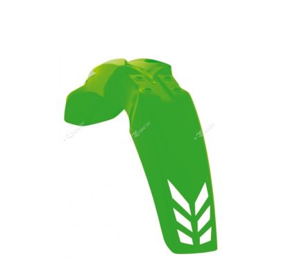 Garde-boue avant RACETECH vert fluo USA Kawasaki KX250F