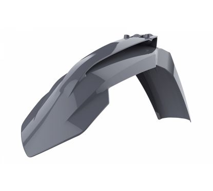 Garde-boue avant POLISPORT gris nardo KTM