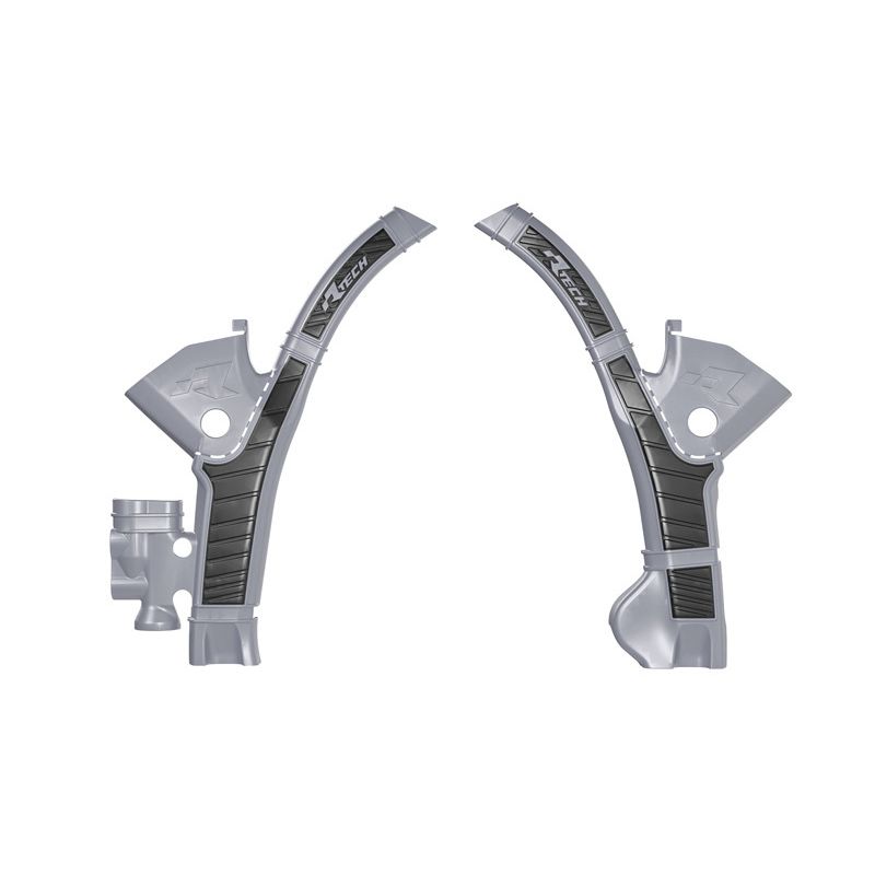 Protections de cadre RACETECH - gris/noir