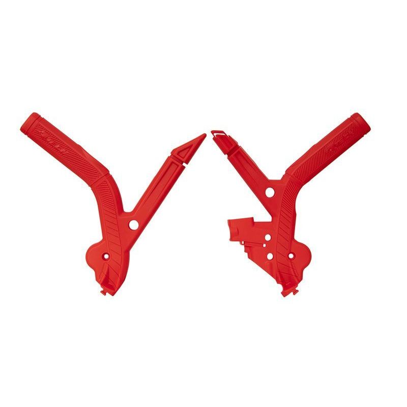 Protections de cadre RACETECH - rouge