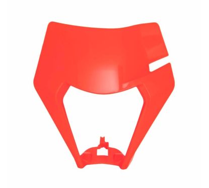 Plastique de plaque phare RACETECH orange fluo - KTM