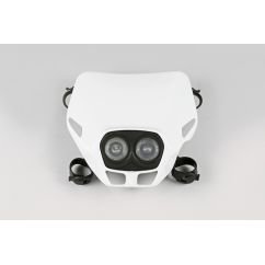 Plaque phare UFO Firefly Twins blanc