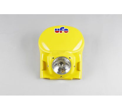 Plaque phare universelle UFO vintage jaune 1978-1990