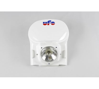 Plaque phare universelle UFO vintage blanc 1978-1988