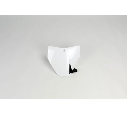 Plaque numéro frontale UFO blanc Husqvarna FC/TC