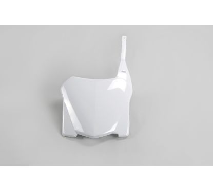 Plaque numéro frontale UFO blanc Honda CRF250R/450R