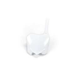 Plaque numéro frontale UFO blanc Honda CRF250R/450R