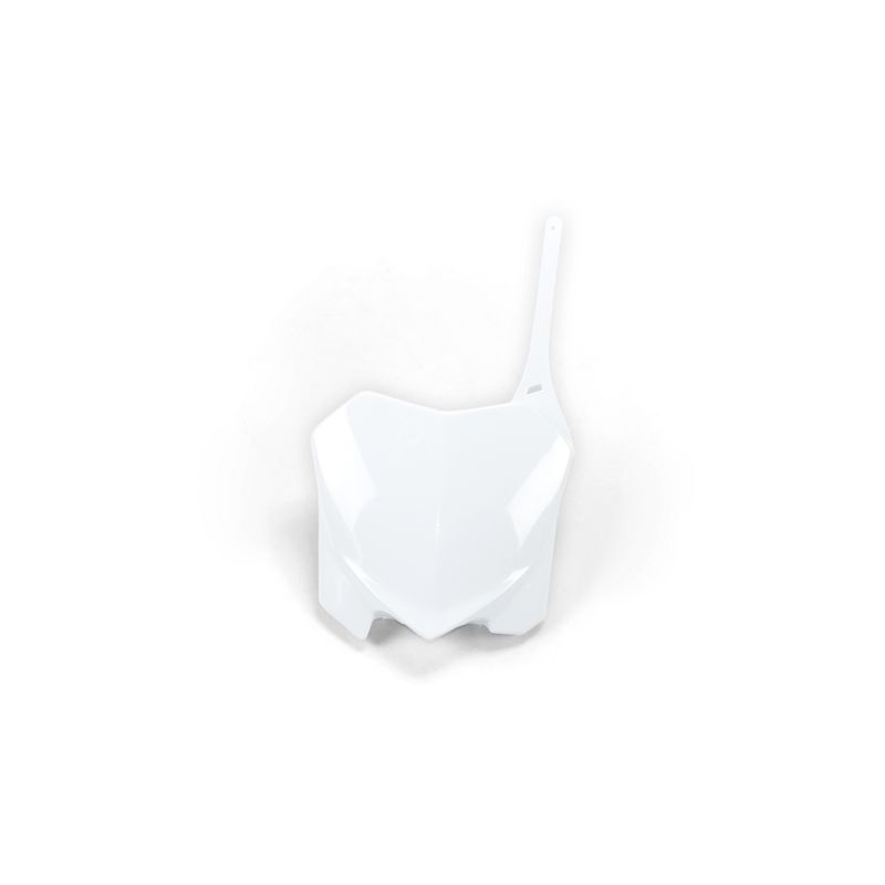 Plaque numéro frontale UFO blanc Honda CRF250R/450R