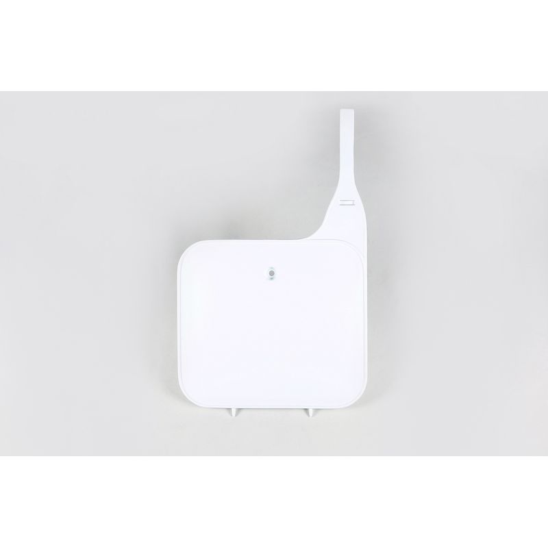 Plaque numéro frontale UFO blanc Honda