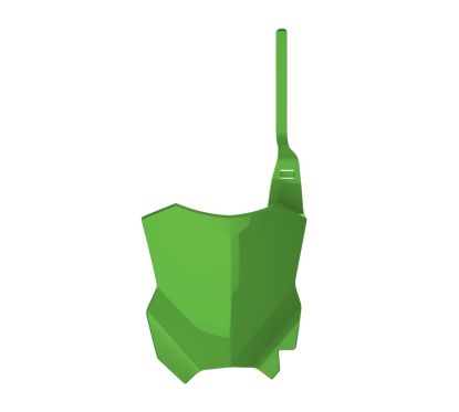 Plaque numéro frontale POLISPORT Kawasaki KX125/250