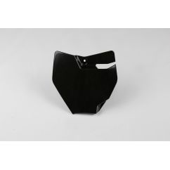 Plaque numéro frontale UFO noir KTM SX65