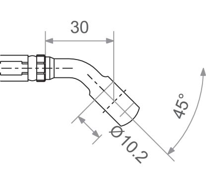 Raccord banjo Varioflex