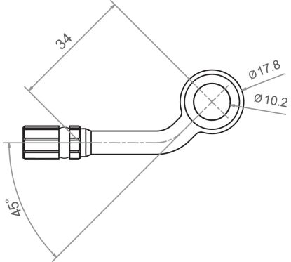 Raccord banjo Varioflex