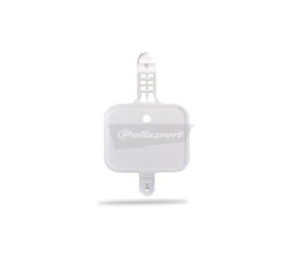 Plaque numéro frontale POLISPORT blanc Honda CRF50F