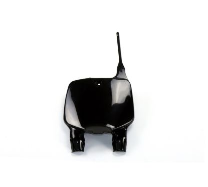 Plaque numéro frontale UFO noir Kawasaki KX125/250