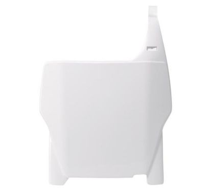 Plaque numéro frontale RACETECH blanc Honda