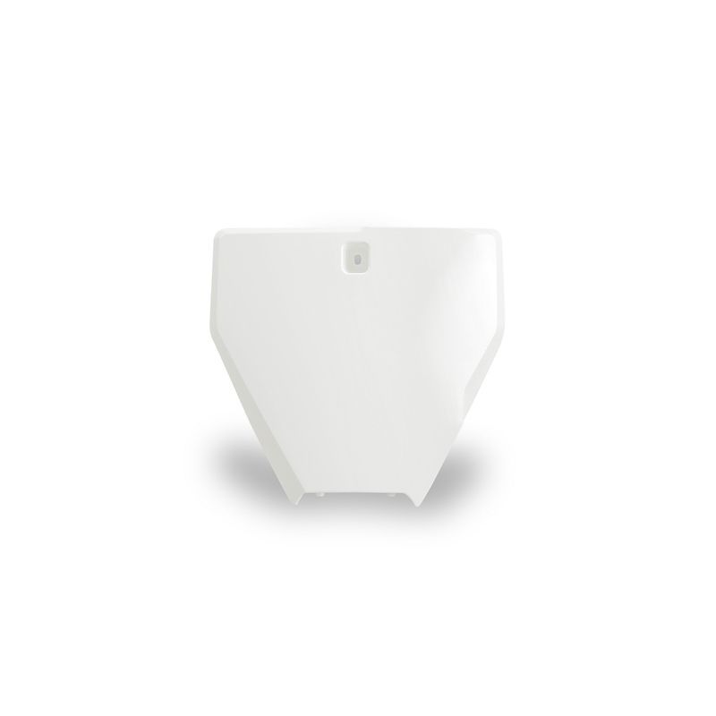 Plaque numéro frontale UFO blanc Husqvarna FC