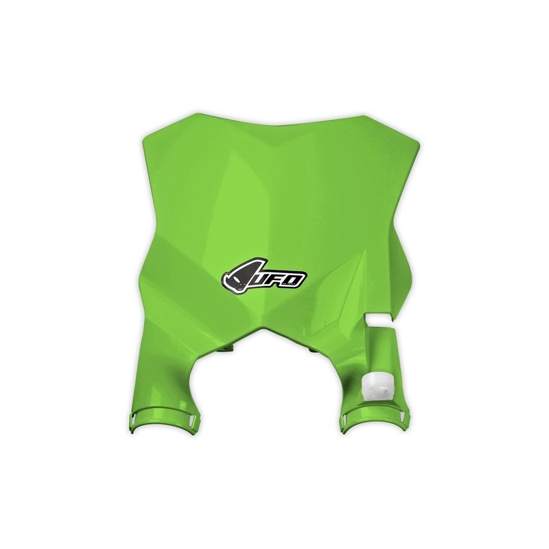 Plaque numéro frontale UFO Stadium vert Kawasaki KX250F/450F