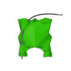 Plaque numéro frontale UFO Stadium vert Kawasaki KX250F/450F