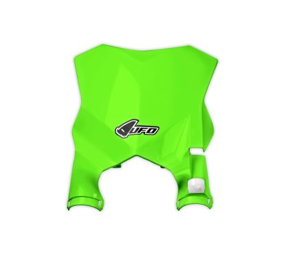 Plaque numéro frontale UFO Stadium vert fluo Kawasaki KX250/450F