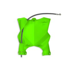 Plaque numéro frontale UFO Stadium vert fluo Kawasaki KX250/450F