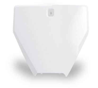 Plaque numéro frontale UFO blanc Husqvarna TC/FC
