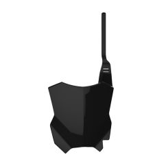 Plaque numéro frontale POLISPORT Kawasaki KX125/250