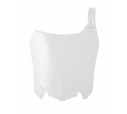 Plaque numéro frontale RACETECH blanc Honda CRF250R/450R