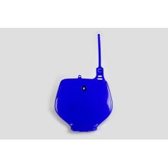 Plaque numéro frontale UFO bleu Yamaha YZ125/250