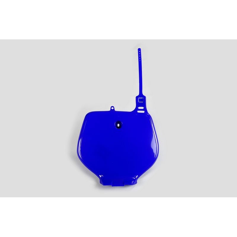 Plaque numéro frontale UFO bleu Yamaha YZ125/250