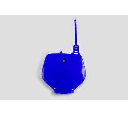 Plaque numéro frontale UFO bleu Yamaha YZ125/250