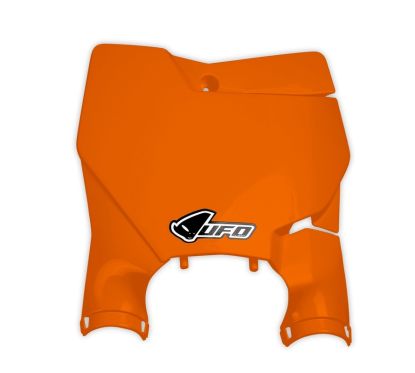 Plaque numéro frontale UFO Stadium orange KTM