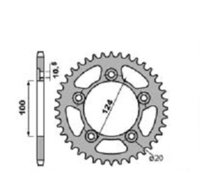 Couronne PBR acier standard - 520