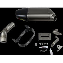 MUFFLER TI/CF ZX-6R 07/08