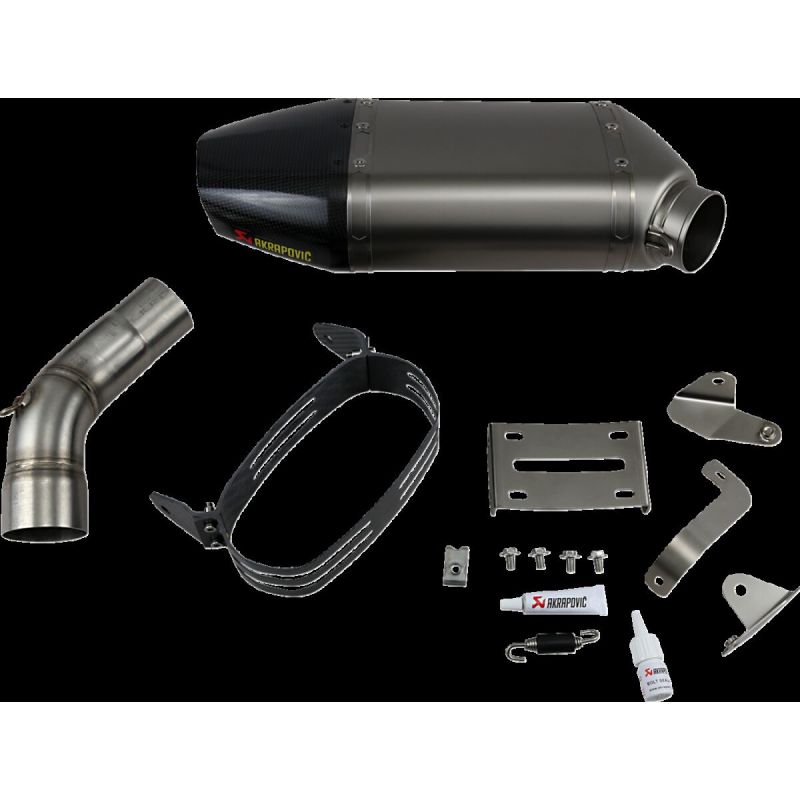 MUFFLER TI/CF ZX-6R 07/08