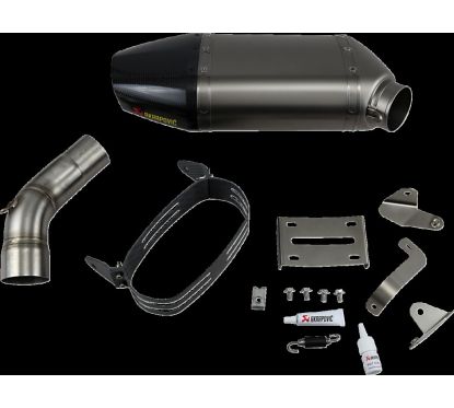 MUFFLER TI/CF ZX-6R 07/08