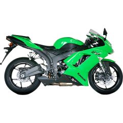 MUFFLER TI/CF ZX-6R 07/08