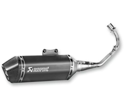 MUFFLER SS/CF BLK VESPA